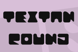 Textan Round Font