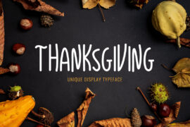 Thanksgiving Font