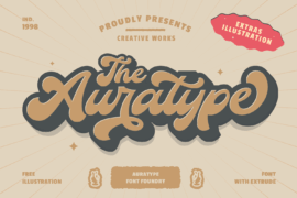 The Auratype Demo Font Family