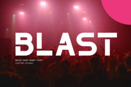 The Blast Font