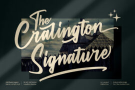 The Cralington Signature Font Family