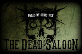 the dead saloon Font
