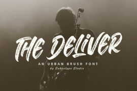 The Deliver Font
