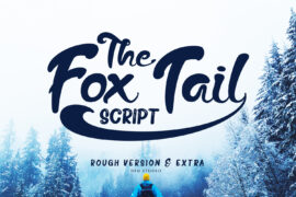 The Fox Tail Font Family