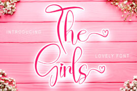 The Girls Font
