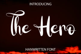 The Hero Font