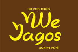 The Jago Font