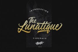 The Lunatique Font
