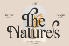 The Natures Font