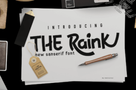 THE RainK Font