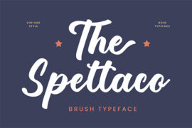 The Spettaco Font