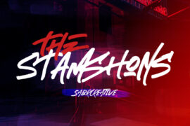 The Stamshons Font