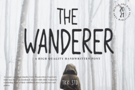 The Wanderer Font