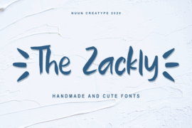 The Zackly Font