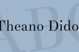 Theano Didot Font