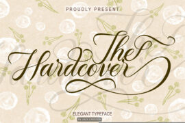 TheHardcover-personaluse Font