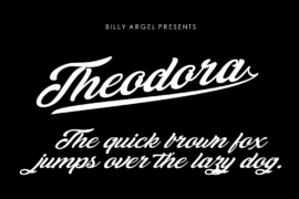 Theodora Personal Use Font