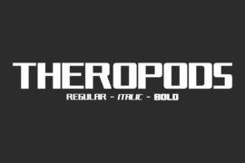 Theropods Demo Font Family