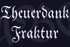 Theuerdank Fraktur Font