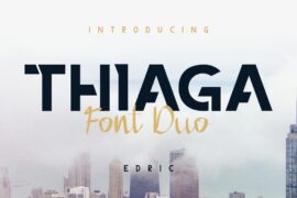 THIAGA DEMO Font Family