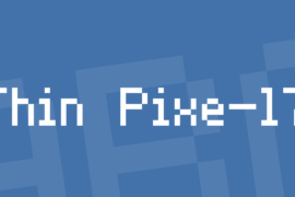 Thin Pixe-l7 Font