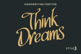 Think Dreams Demo Font Family