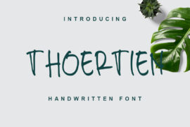 THOERTIEN Font