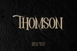 Thomson Demo Font