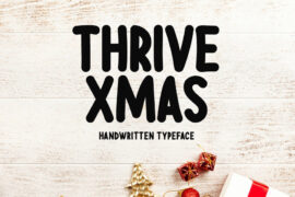 Thrive Xmas Font