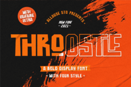 Throostle Font