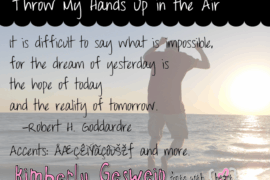 Throw My Hands Up in the Air Font Family