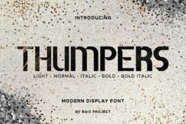Thumpers Demo Font Family