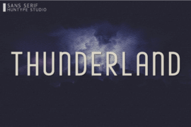 Thunderland Font