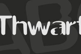 Thwart Font