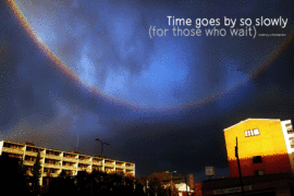 Time goes by so slowly Font