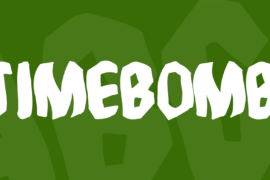 Timebomb Font