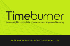 TimeBurner Font Family
