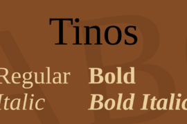 Tinos Font Family