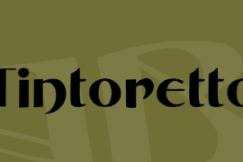 Tintoretto Font