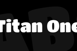 Titan One Font