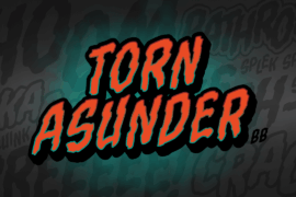 Torn Asunder BB Font Family