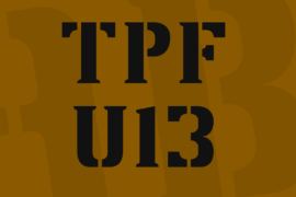 TPF U13 Font