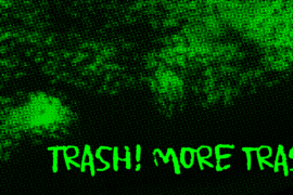 Trash! More trash! Font