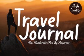 Travel Journal Font