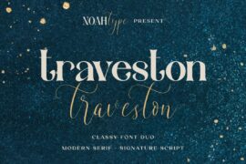 Traveston Demo Font Family