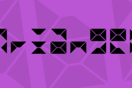 Triangel Font