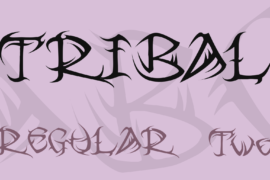 Tribal Font Family