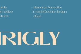 Trigly Demo Font