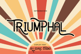 Triumphal Demo Font