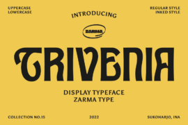 Trivenia Font